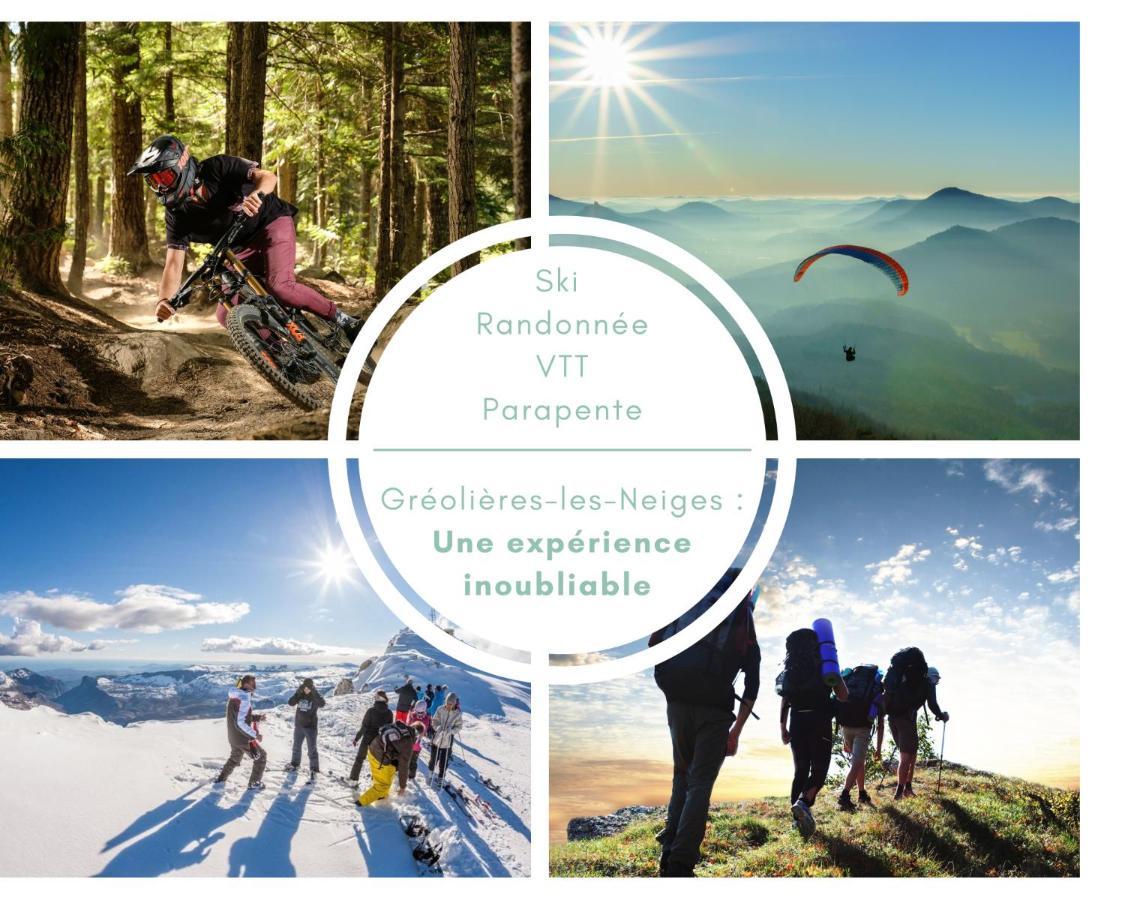 U061 - Grand Studio Renove - Vue Montagne Greolieres Ngoại thất bức ảnh
